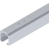 Tekalna tirnica za SOLIDO 80, 2500 mm, srebrno eloksirana