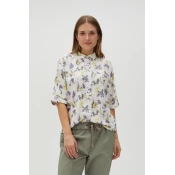 Marisse Womens Shirt L-Ko-4619 Violet