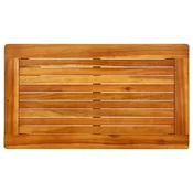 Vidaxl Vrtna klubska mizica 70x40x36 cm trden akacijev les