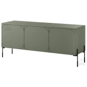 TV komoda Sonatia 150 3D1SZ - olivno zelena