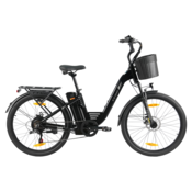 TTGO Električno mestno kolo TTGO C2 PRO, 250 W, srednji pogon, 36 V 18 Ah, 26”, črne barve, (5000234152)