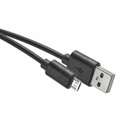 USB kabel USB 2.0 A priključek/USB B mikro priključek črna