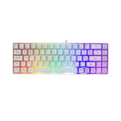 WHITE SHARK GK 2201 RONIN Gaming tastatura, US, Bela