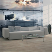 Foto tapeta - Little port boats 300x231