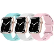 shumee 3x PAŠEK ZA URO APPLE WATCH 42/44/45/49 SE/9/8/7/6/5/4/3/2 RAZLIČNE BARVE