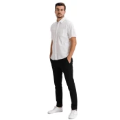 Gap Bistvene hlače khaki skinny fit GapFlex GAP_500360-02 31X32