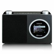 Internet radio Lenco DIR-70BK, bluetooth, alarm