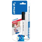 MARKER 0,7MM PK2 PINTOR PILOT SW-PT-EF ČRNA/BELO BLISTER