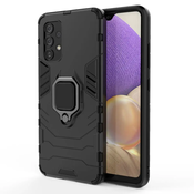 slomart ring armor oklepni hibridni ovitek + magnetno držalo samsung galaxy a32 4g black