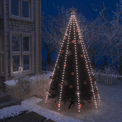 shumee Lučke za novoletno jeklo s 400 LED diodami IP44 400 cm