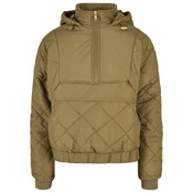 Womens oversized diamond quilted jacket tiniolive