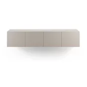 Kremno bela TV omarica 180x38x35 cm Daroca – Marckeric