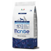 Monge Daily Medium Puppy and Junior, Piletina - 3 kg