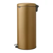 Brabantia Koš za smeti s pedalom 30 L s plastičnim vložkom - Warm Brass