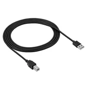 Akyga Kabel AK-USB-04 USB A - USB B 2.0 Kabel za skener/tiskalnike 1,8 m
