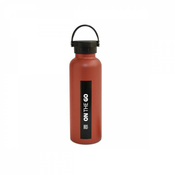 Kovinska steklenička za vodo z vakuumsko izolacijo 750 ml, bakreno rdeča