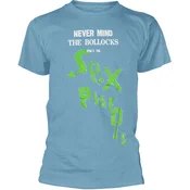 Sex Pistols Never Mind The Bollocks Drop Logo Light Blue XL Majica
