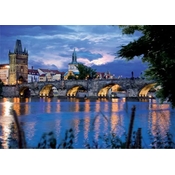 D-Toys - Puzzle Charles Bridge, Prague - 1 000 kosov