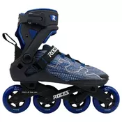 Moški rolerji Roces R-EVO 84 Black/Blue/Light Grey EUR 43