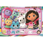 Clementoni Gaby's Magic House Puzzle: Gaby and the Cats MAXI 60 kosov