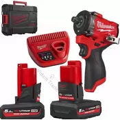 Milwaukee Aku udarni odvijac M12 FCIWF12G3-502X 4933493455, 2x5.0Ah