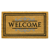 eoshop Podloga za vrata 147 Ruco Classic Welcome naravna/črna (Varianta: 511 črna 40 x 70 x 1,5 cm)