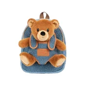 Perletti Otroški plišasti nahrbtnik s snemljivo igračo Perletti Toys, MACKO Teddy Bear, 13093