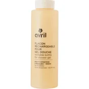 Avril Refillable Bottle for Shower Gel Orange (350 ml)