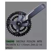 Truvativ x.7 srednji pogon 175mm z22-32-44 10 brzina ( 196090 )
