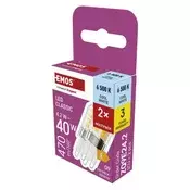 LED žarnica Classic JC/G9/4,2 W (40 W)/470 lm/Hladna bela/2 pcs 2/1