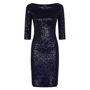 HotSquash Koktejl obleka  modra