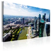 Slika - Aerial view of Moscow 60x40