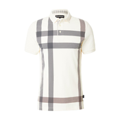 Barbour Majica Blaine temno rjava/črna/bela