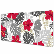 Decormat Podloga za pisalno mizo Hibiskus 120x60 cm