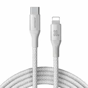 Joyroom kabel USB TipC/Lightning 1m 30W bel pleten S-A28