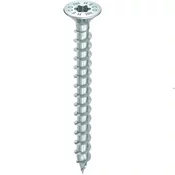Lesni vijak: HECO-TOPIX-plus, 3,5x50mm, TX20, variabilni polni navoj, vgrezna glava, srebrn - Heco - 7.3mm - 50mm - 3.5mm