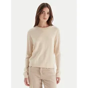 Patrizia Pepe Pulover 2K0363/KM36-W405 Écru Regular Fit