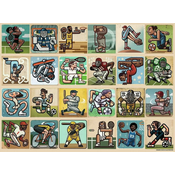 RAVENSBURGER Puzzle Neverjetni športniki XXL 300 kosov
