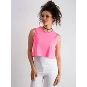 White & Pink crop Set 100% Cotton Yups