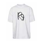 ROCAWEAR Majica  črna / bela