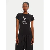Juicy Couture Majica JCNCT225458 Črna Regular Fit