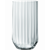 Kozarec za dolgo pijačo LINEAR, 445 ml, set 4 kosov, bistra, Spiegelau