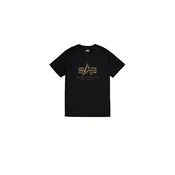 ALPHA INDUSTRIES Majica zlato-rumena / temno siva / črna
