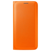 SAMSUNG originalen etui / ovitek Flip Wallet Case za Galaxy S6 Edge - oranžen EF-WG925POEGWW