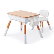 BBO Set dečiji sto i stolica Natur