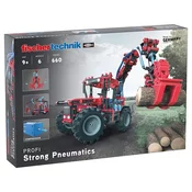 Fischertechnik slagalica STEM, 660 dijelova, 9+, Strong Pneumatics