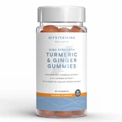 Gumijasti bonboni s kurkumo in ingverjem - 60GUMMIES, 30servings - Orange (High Strength)