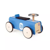 Wooden ride-on vintage car