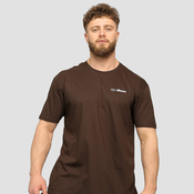GymBeam Muška majica Basic Chocolate Brown