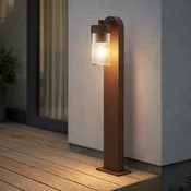 Lindby Wegeleuchte Kaliro, rjava, 60 cm, E27, IP54 - Sodobni - rjave barve - Aluminij